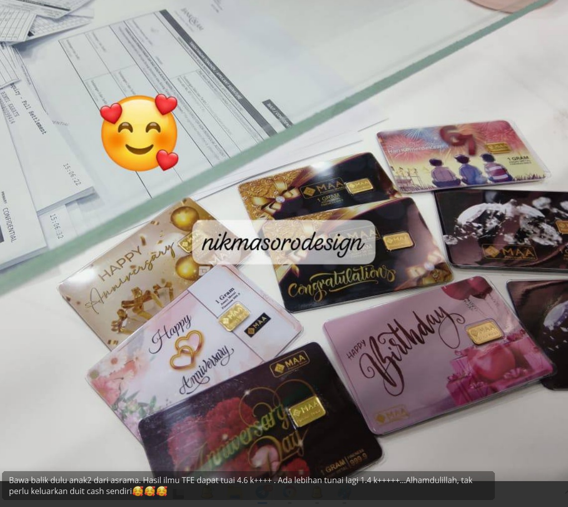 Testimoni Dealer Simpan Emas